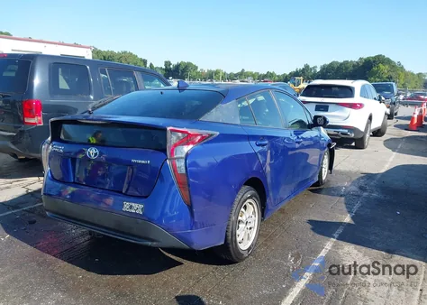 2016 Toyota Prius Two из США, поврежденный, VIN JTDKBRFU2G3526625